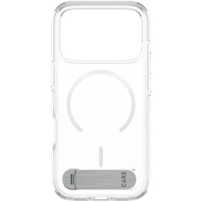 Etui PANZERGLASS Care Kickstand MagSafe do Apple iPhone 17 Pro/18 Pro Przezroczysty
