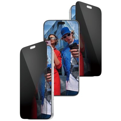 Szkło prywatyzujące PANZERGLASS 2way Ultrawide Fit Eazyaligner do Apple iPhone 18 Pro Max (2 szt.)