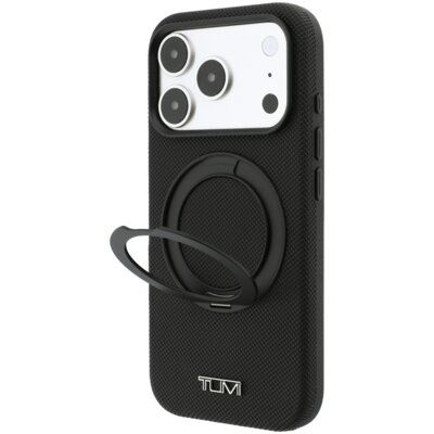 Etui TUMI Ballistic with Ring Stand MagSafe do Apple iPhone 17 Pro/18 Pro Czarny