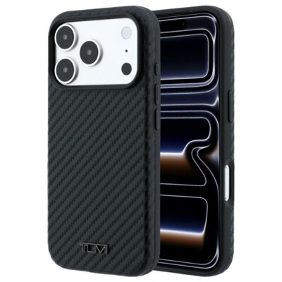 Etui TUMI Carbon Magsafe do Apple iPhone 18 Pro/17 Pro Czarny