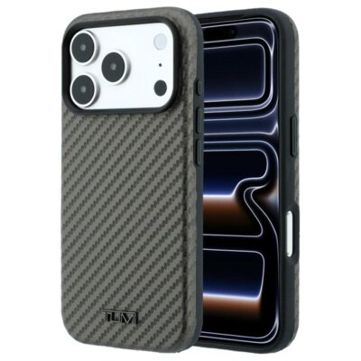 Etui TUMI Carbon Magsafe do Apple iPhone 18 Pro/17 Pro Antracytowy
