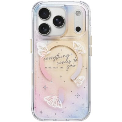 Etui UNIQ Coehl Ellie do Apple iPhone 17 Pro/18 Pro Wielokolorowy