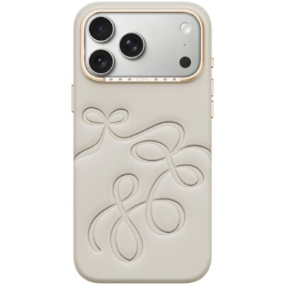 Etui UNIQ Coehl Cloude Magnetic Charging do Apple iPhone 17 Pro Max/18 Pro Max Beżowy