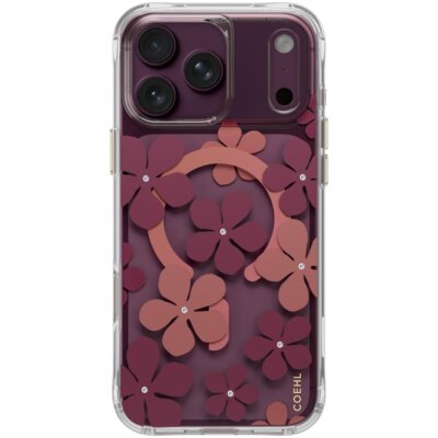 Etui UNIQ Coehl Mila Magnetic Charging do Apple iPhone 17 Pro Max/18 Pro Max Bordowy