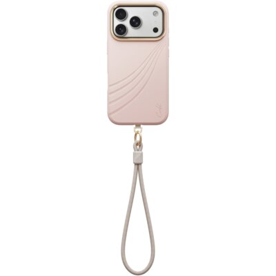 Etui UNIQ Coehl Serina Magnetic Charging do Apple iPhone 17 Pro/18 Pro Różowy + Smycz