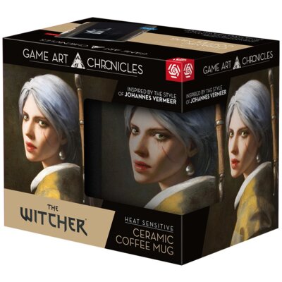 Kubek termoaktywny CENEGA Game Art Chronicles: The Witcher Wiedźmin Old Master's Prophecy