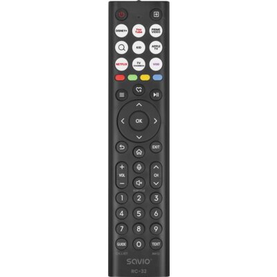 Pilot uniwersalny SAVIO RC-32 do TV HISENSE Czarny