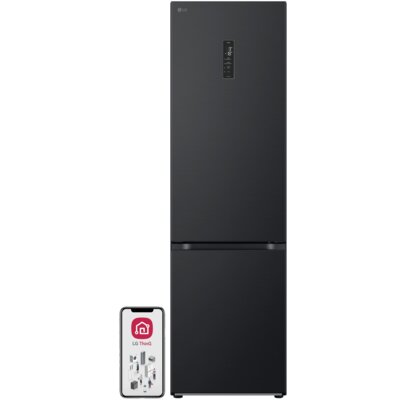 Lodówka LG GBV5250CEP No frost AI ThinQ 203cm Ciemna grafitowy