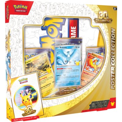 Gra karciana REBEL Pokémon TCG: 30th Celebration Poster Collection