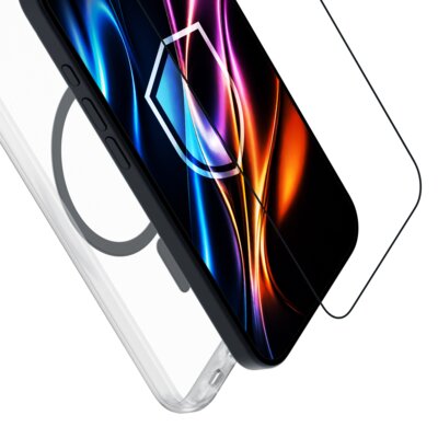Szkło hartowane 3MK Hardy Obsidian Antireflex Glass do Samsung Galaxy S25 Ultra