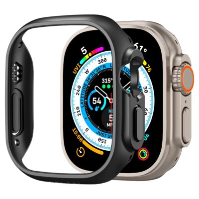Etui SPIGEN Thin Fit do Apple Watch Ultra z serii 1/2/3 (49mm) Czarny
