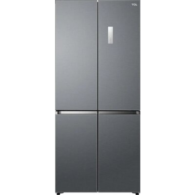 Lodówka TCL RC456CXE0 No frost Side by side 190cm Inox