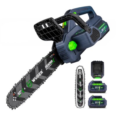 Piła łańcuchowa akumulatorowa WUBER 20V W04201 2x4Ah