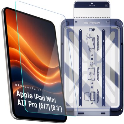 Szkło hartowane 3MK HARDY GlassTab ProFIT do Apple iPad Mini A17 Pro 6/7 gen. 8.3 cali
