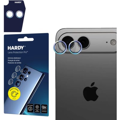 Nakładka na obiektyw 3MK Hardy Lens Protection Pro do Apple iPhone Duo Wielokolorowy