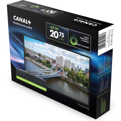 Dekoder CANAL+ SmarDTV DSB4300 z telewizją na kartę (Pakiet Komfort+ na 6 m-cy)
