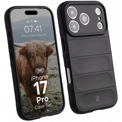 Etui BIZON Tur do Apple iPhone 17 Pro/18 Pro Czarny