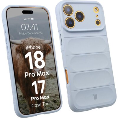 Etui BIZON Case Tur do Apple iPhone 17 Pro Max/18 Pro Max Jasnoniebieski