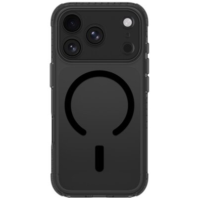 Etui AMAZINGTHING Titan Pro Lens MagSafe do Apple iPhone 18 Pro Przezroczysto-czarny