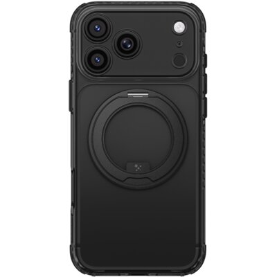 Etui AMAZINGTHING Titan Pro Spin Lens do Apple iPhone 18 Pro Max Przezroczysto-czarny