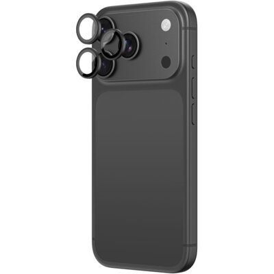Nakładka na obiektyw AMAZINGTHING Titan Vision Lens Sapphire do Apple iPhone 18 Pro/18 Pro Max Czarny