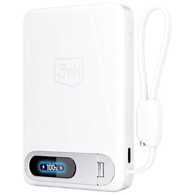 Powerbank 3MK Genesis MagSafe 10000 mAh 25W Biały