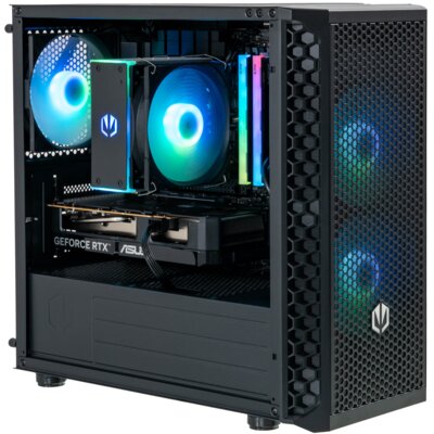 Komputer MAD DOG ENDORFY-M30ARGB-A06WR16WH R5-7500F 16GB RAM 1TB SSD GeForce RTX5060Ti DLSS 4.5 Wi-Fi Windows 11 Home