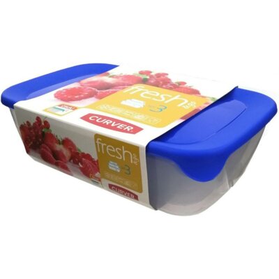 Zestaw pojemników na żywność CURVER Fresh&Go 182598 3 szt.