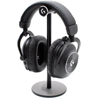 Słuchawki LOGITECH Pro X 2 Bezprzewodowe, Nauszne, Dźwięk przestrzenny Czarny + Stojak