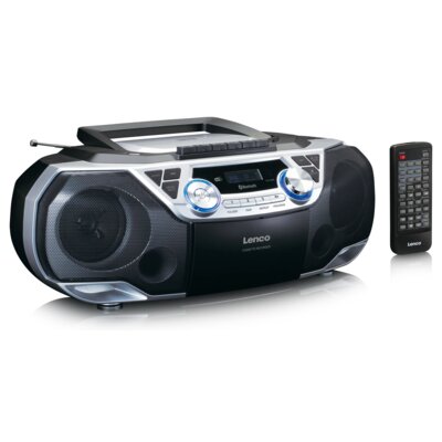 Radioodtwarzacz LENCO SCD-720SI Bluetooth Czarno-srebrny