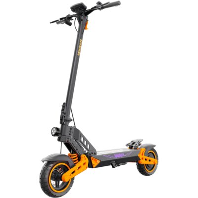 Hulajnoga elektryczna KAMIKAZE K1 Lite 60km 800W 2 amortyzatory 10" + Stacyjka Czarny