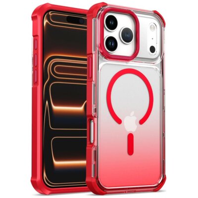 Etui BELINE MagRing MagSafe do Apple iPhone 18 Pro Czerwony