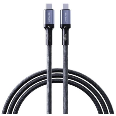 Kabel USB-C - USB-C LENYES LC509 TC-TC 60W 1 m Szary