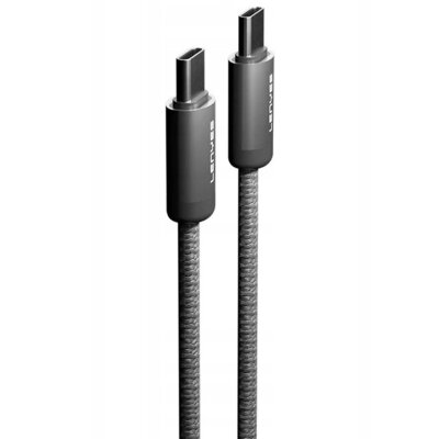 Kabel USB-C - USB-C LENYES LC527 TC-TC Magnetyczny 60W 1m Szary