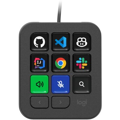 Panel LOGITECH MX Keypad Grafitowy