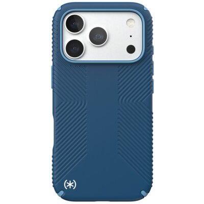 Etui SPECK Presidio2 Grip MagSafe do Apple iPhone 17 Pro/18 Pro Niebieski