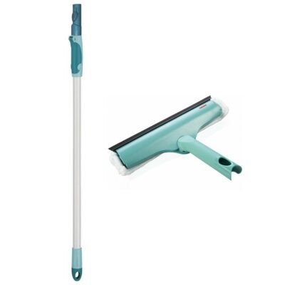Drążek teleskopowy LEIFHEIT 75-135 cm + Myjka do okien LEIFHEIT 3w1 Plus