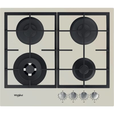 Płyta gazowa WHIRLPOOL GOFL629S MultiLevel Flame Żeliwne ruszty WOK Szkło 59cm