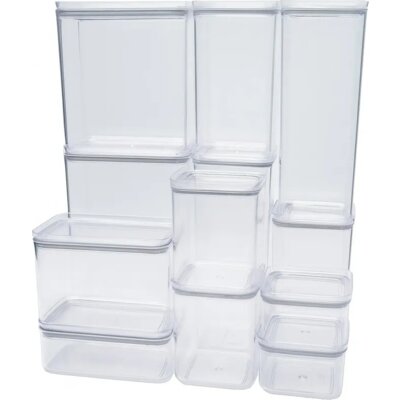 Zestaw pojemników EASYFORM Crystal Mix (12 szt.)