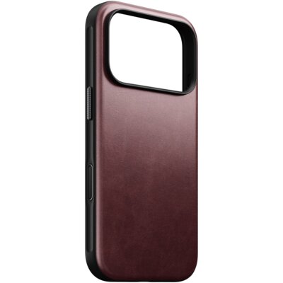 Etui NOMAD Modern Leather Case do Apple iPhone 17 Pro/18 Pro Burgundowy