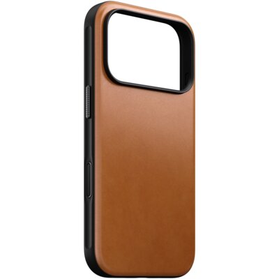 Etui NOMAD Modern Leather Case do Apple iPhone 17 Pro/18 Pro Jasnobrązowy