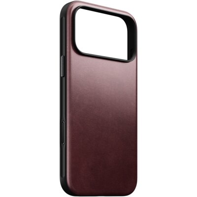 Etui NOMAD Modern Leather Case do Apple iPhone 17 Pro Max/18 Pro Max Burgundowy