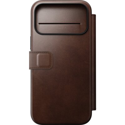 Etui NOMAD Modern Leather Folio do Apple iPhone 17 Pro Max/18 Pro Max Brązowo-czarny