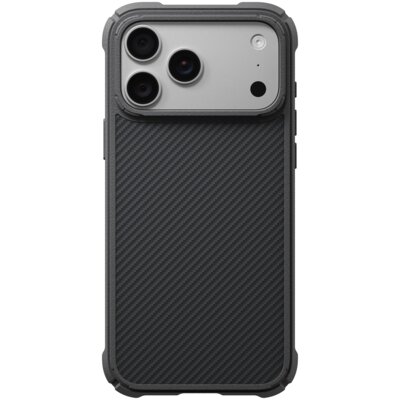 Etui PITAKA Cairn Case MagSafe do Apple iPhone 17 Pro Max/18 Pro Max Czarno-szary