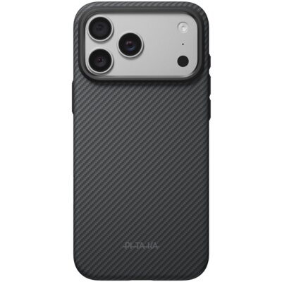 Etui PITAKA Summa Case MagSafe do Apple iPhone 17 Pro Max/18 Pro Max Czarno-szary
