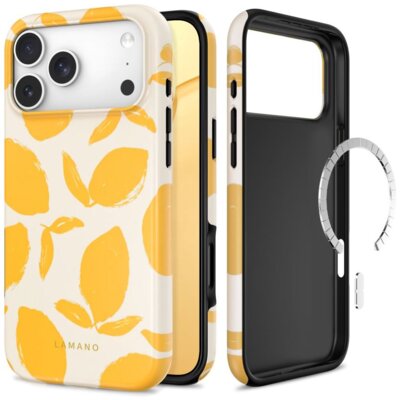 Etui TECH-PROTECT Lamano MagSafe do Apple iPhone 17 Pro/18 Pro Kremowy