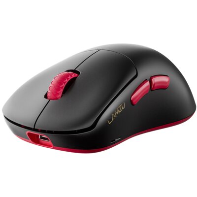 Mysz LAMZU Thorn V2 Czarno-czerwony