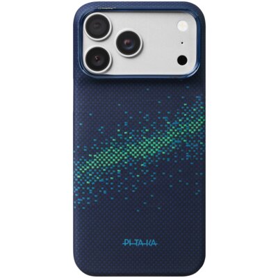 Etui PITAKA Edge Milky Way Galaxy 2.0 MagSafe do Apple iPhone 17 Pro Max/18 Pro Max Nearfield Blue