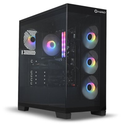 Komputer NTT HIRO Aurora ZKG-U5R507064-TE01 Ultra 5-225F 64GB RAM 1TB SSD GeForce RTX5070 DLSS 4.5 Wi-Fi Windows 11 Home