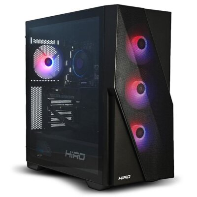 Komputer NTT HIRO Wildcat ZKG-I5R3050D5-TE01 i5-14400F 16GB RAM 1TB SSD GeForce RTX3050 Wi-Fi Windows 11 Home